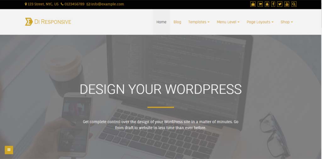 Di Responsive WordPress Theme