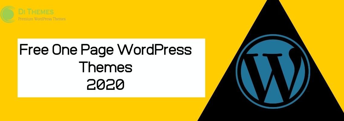 one page WordPress theme