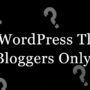 blog WordPress themes for blogger