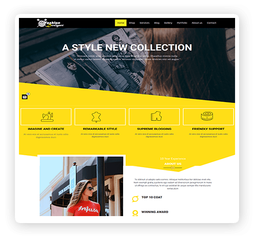Best Theme For Fashion Designer