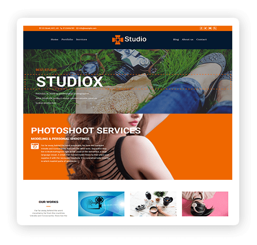 Studio multipurpose theme demo