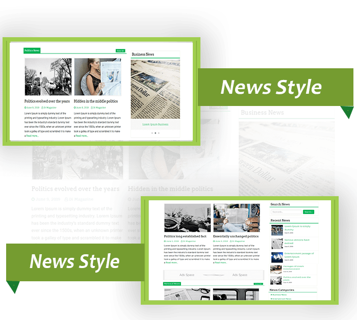 Magazine WordPress Theme to get attractive view of your updates, Di Magazine Responsive Theme is SEO-friendly.