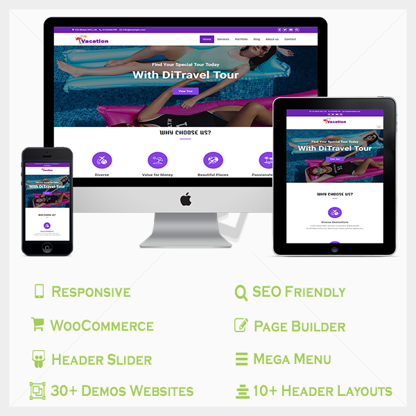 Multipurpose pro WordPress theme